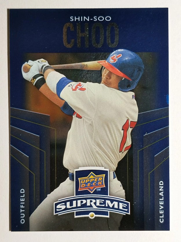 2010 Upper Deck Supreme Blue #S62 Shin-Soo Choo