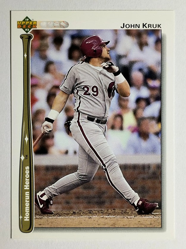 1992 Upper Deck Home Run Heroes #HR23 John Kruk