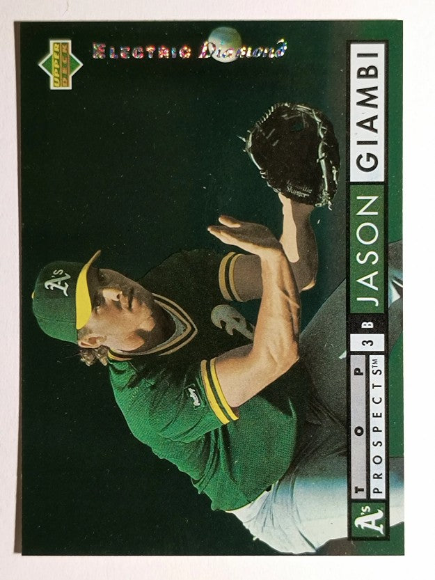 1994 Upper Deck Electric Diamond #525 Jason Giambi