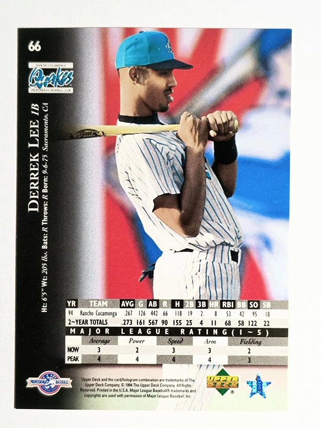 1995 Upper Deck Minors #66 Derrek Lee