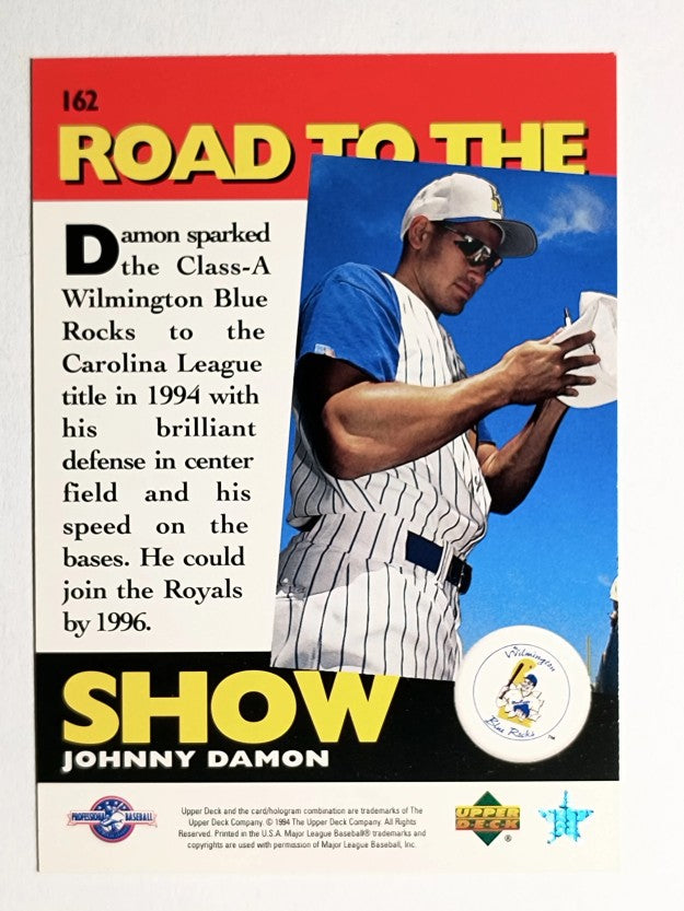 1995 Upper Deck Minors #162 Johnny Damon RTS