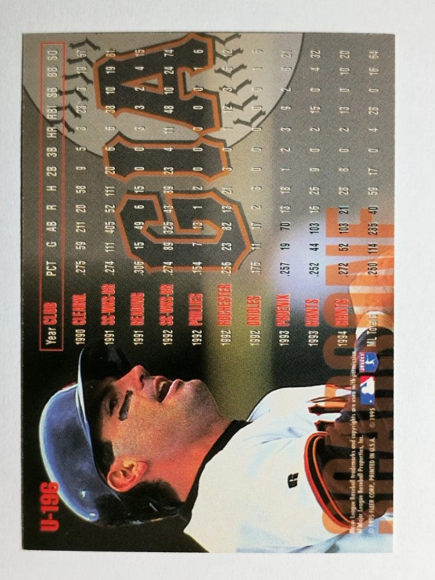 1995 Fleer Update #196 Steve Scarsone