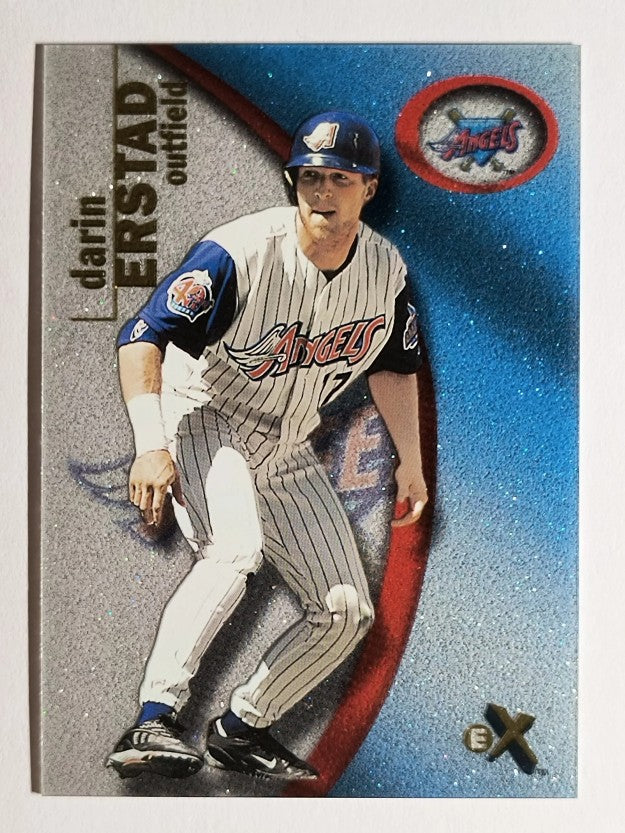 2001 E-X #60 Darin Erstad