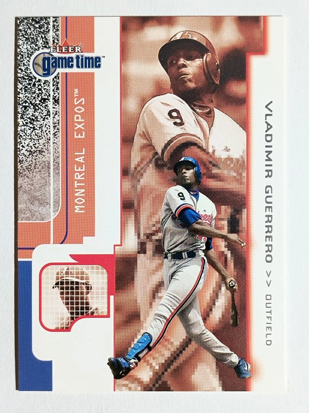 2001 Fleer Game Time #33 Vladimir Guerrero