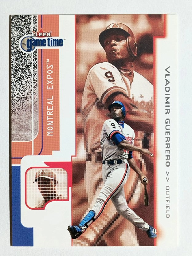 2001 Fleer Game Time #33 Vladimir Guerrero