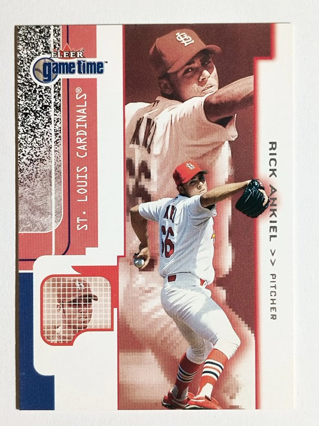2001 Fleer Game Time #74 Rick Ankiel