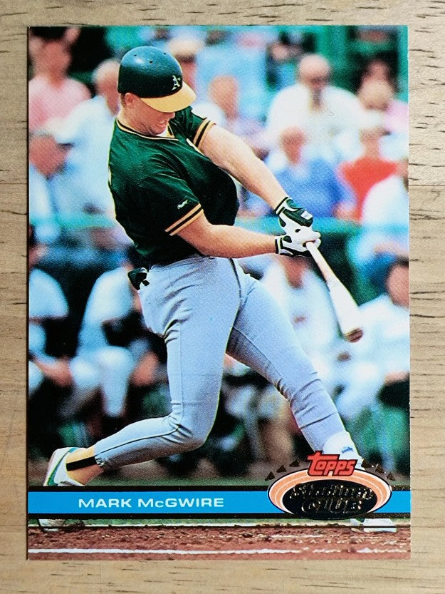 1991 Stadium Club #399 Mark McGwire