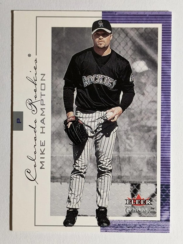 2001 Fleer Genuine #43 Mike Hampton
