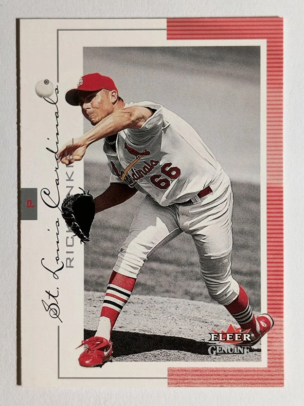 2001 Fleer Genuine #74 Rick Ankiel