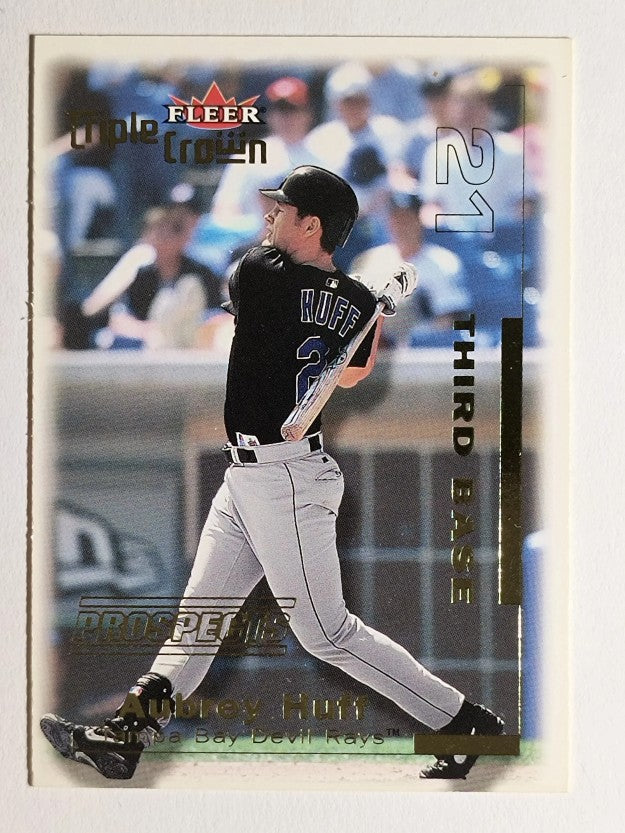 2001 Fleer Triple Crown #281 Aubrey Huff