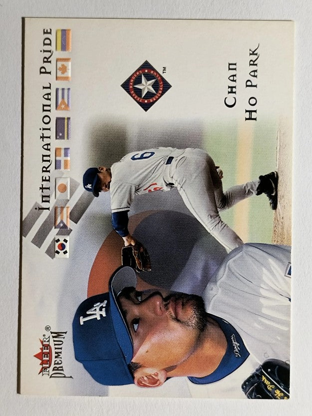 2002 Fleer Premium International Pride #15 Chan Ho Park