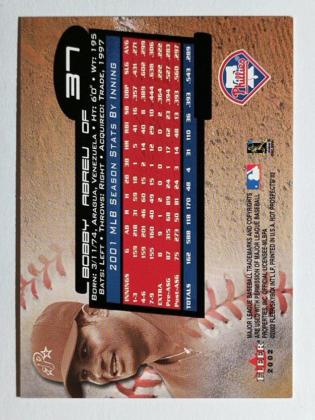 2002 Hot Prospects #37 Bobby Abreu