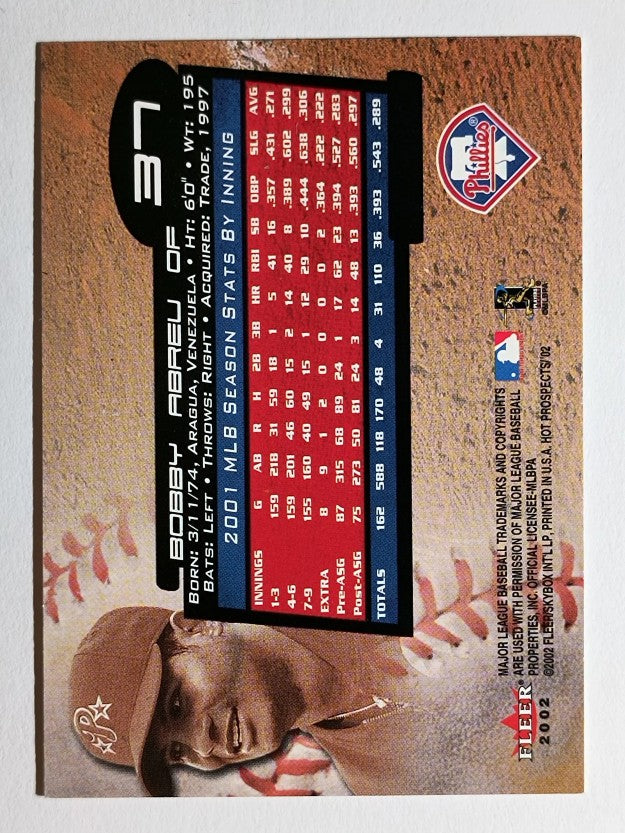 2002 Hot Prospects #37 Bobby Abreu