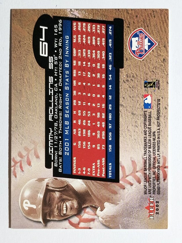 2002 Hot Prospects #64 Jimmy Rollins