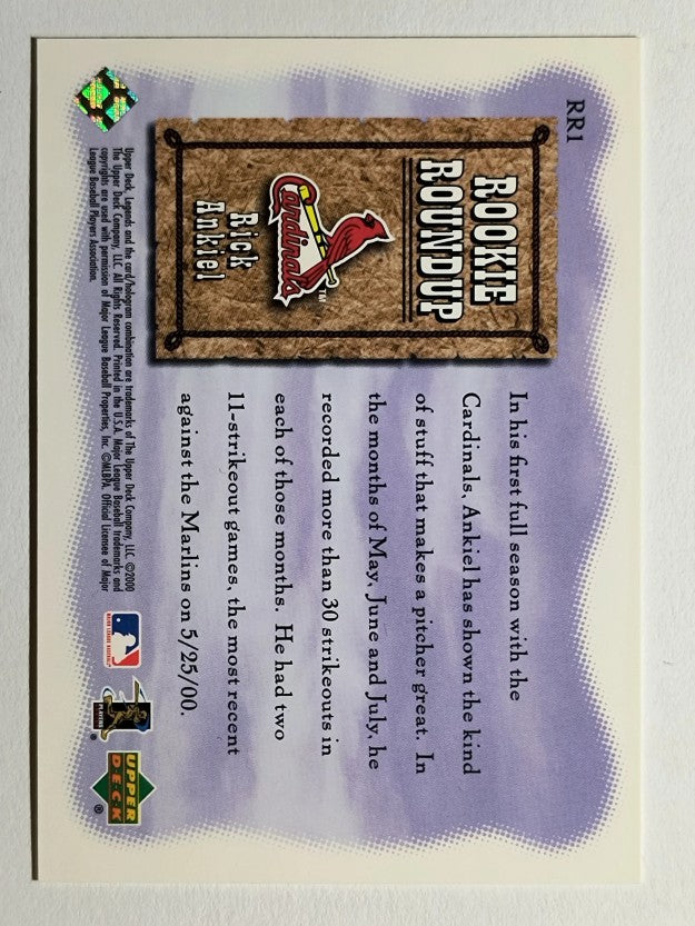 2001 Upper Deck Rookie Roundup #RR1 Rick Ankiel