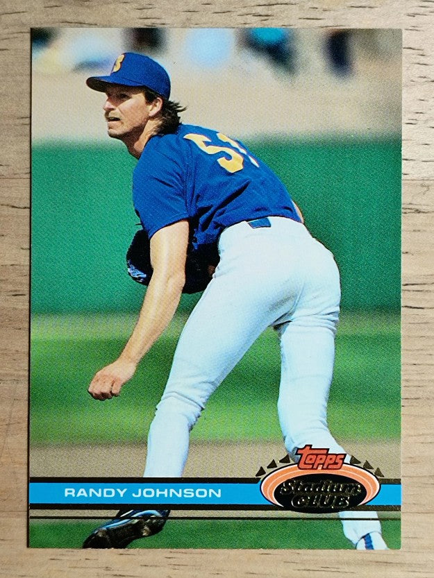 1991 Stadium Club #409 Randy Johnson