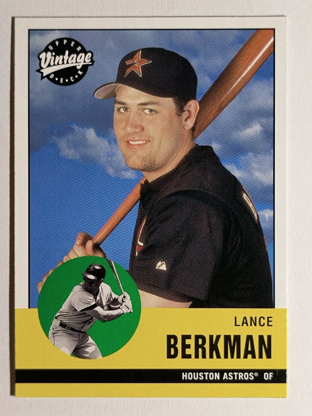2001 Upper Deck Vintage #164 Lance Berkman