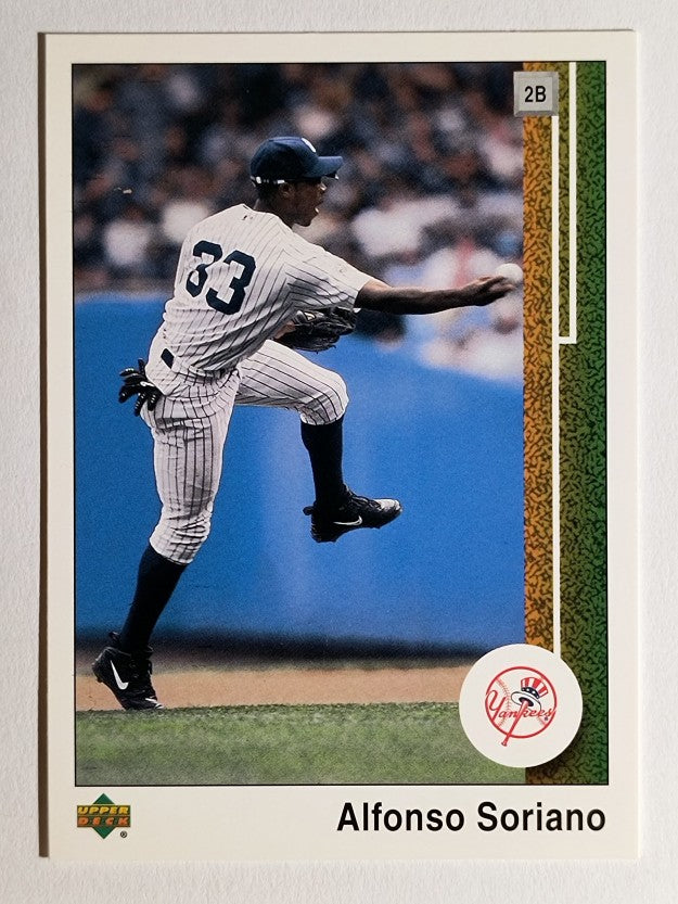 2002 UD Authentics #85 Alfonso Soriano
