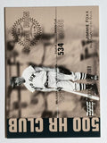 2002 UD Piece of History 500 Home Run Club #HR2 Jimmie Foxx
