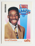1991-92 SkyBox #523 Terrell Brandon RC