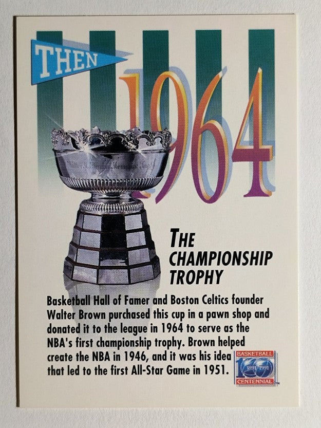 1991-92 SkyBox #529 Championship Trophy