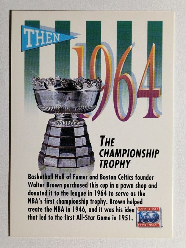 1991-92 SkyBox #529 Championship Trophy