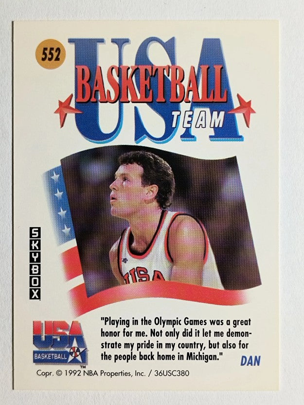 1991-92 SkyBox #552 Dan Majerle USA