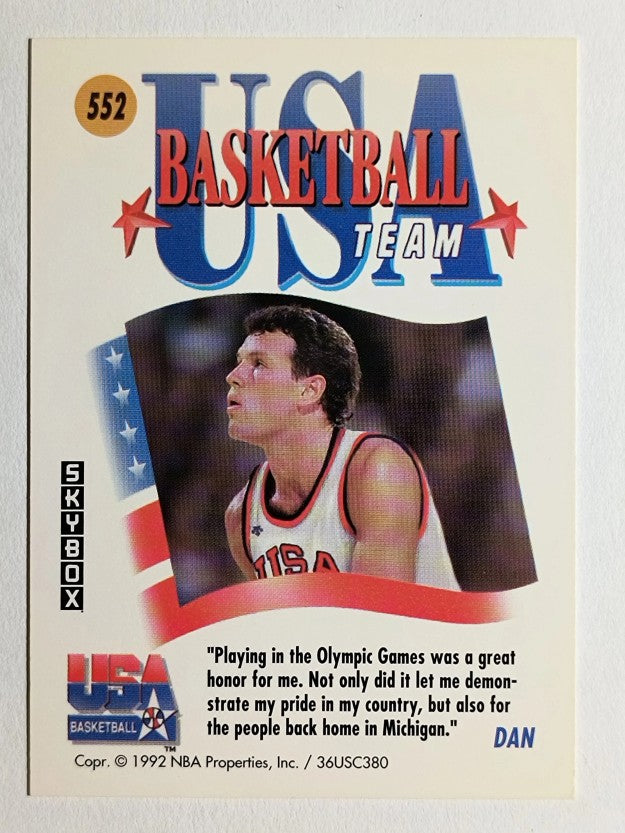 1991-92 SkyBox #552 Dan Majerle USA