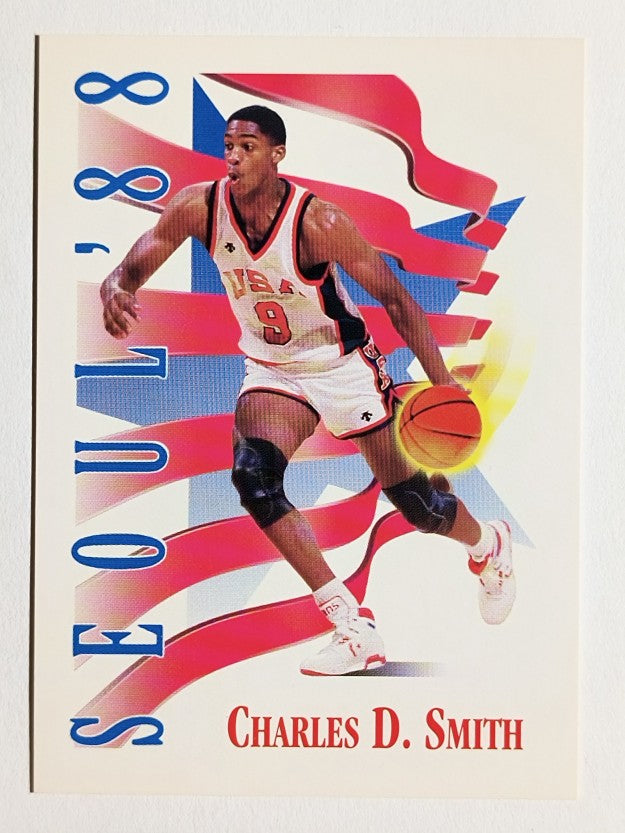 1991-92 SkyBox #556 Charles Smith USA