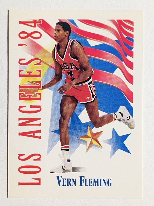 1991-92 SkyBox #557 Vern Fleming USA