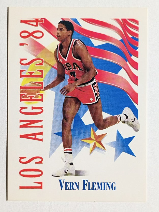 1991-92 SkyBox #557 Vern Fleming USA