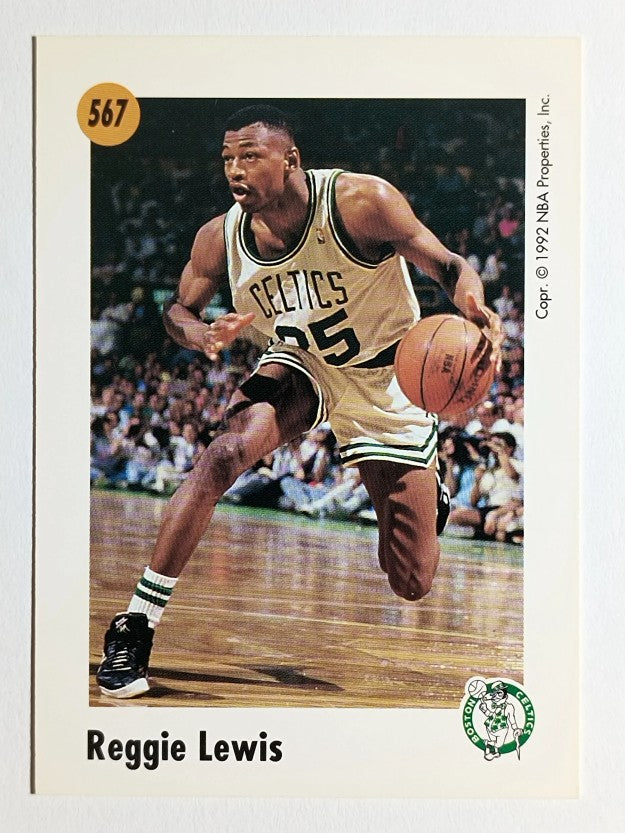 1991-92 SkyBox #567 Reggie Lewis MAG