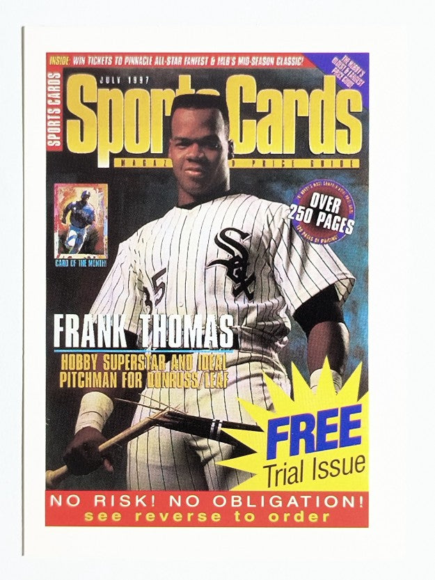 1997 Sports Cards Magazine Order Form Promo #NNO Frank Thomas