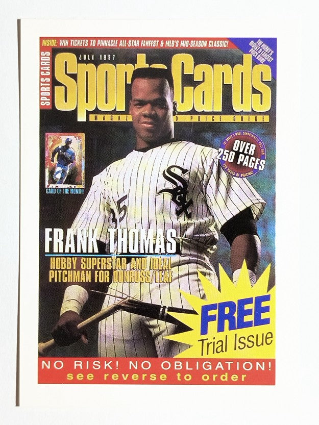 1997 Sports Cards Magazine Order Form Promo #NNO Frank Thomas