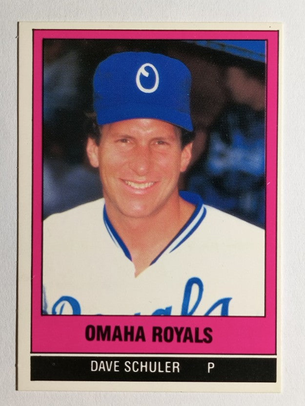 1986 Omaha Royals TCMA #19 Dave Schuler