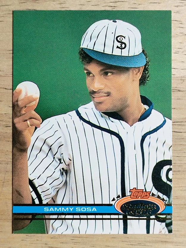 1991 Stadium Club #6 Sammy Sosa