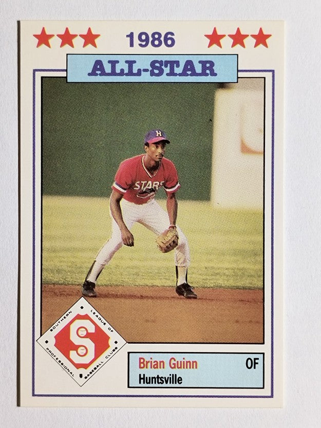 1986 Southern League All-Stars Jennings #8 Brian Guinn