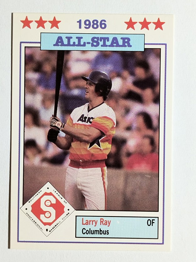 1986 Southern League All-Stars Jennings #11 Larry Ray