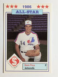 1986 Southern League All-Stars Jennings #25 Kevin Price