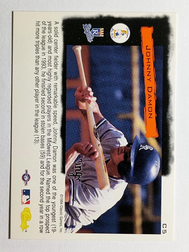 1994 Classic Cream of the Crop #C5 Johnny Damon