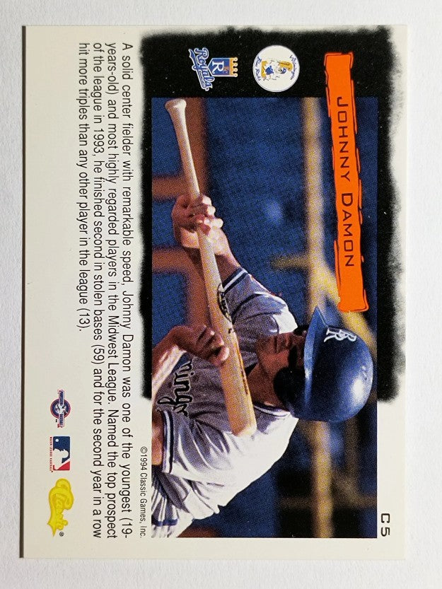 1994 Classic Cream of the Crop #C5 Johnny Damon