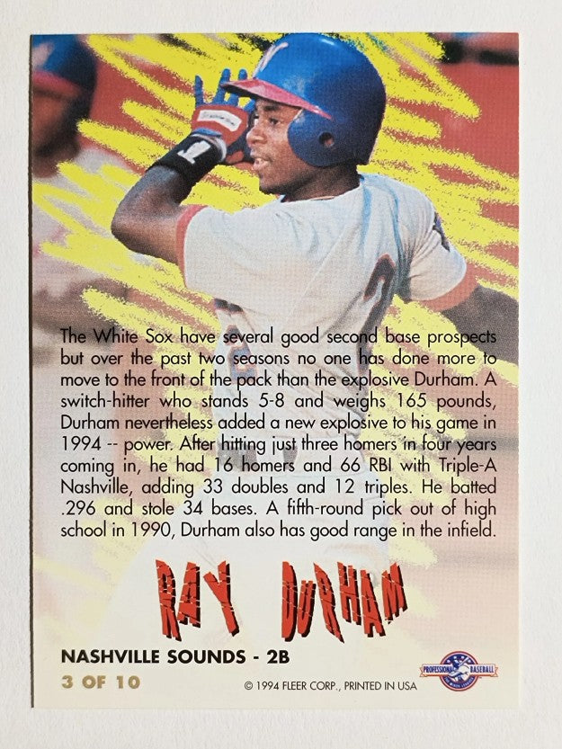 1994-95 Excel All-Stars #3 Ray Durham