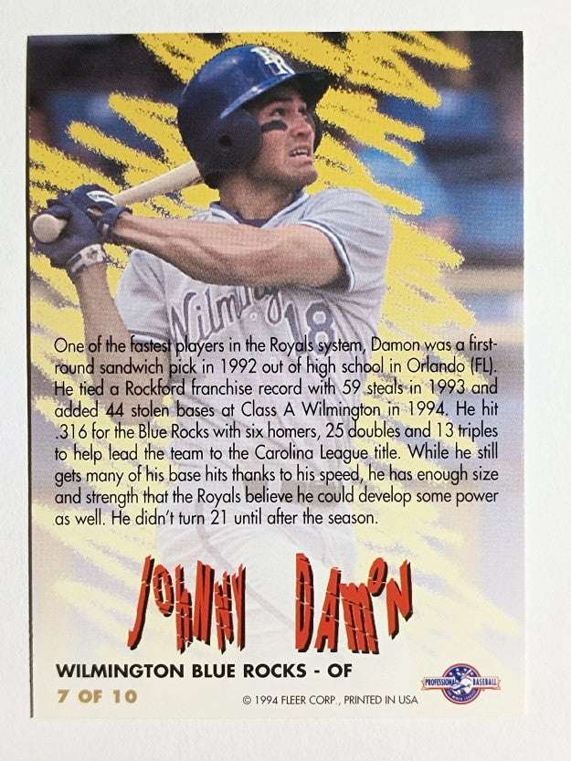 1994-95 Excel All-Stars #7 Johnny Damon
