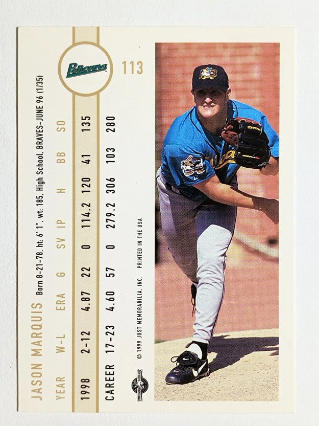 1999 Just #113 Jason Marquis