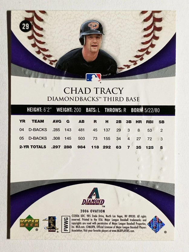 2006 Upper Deck Ovation #29 Chad Tracy