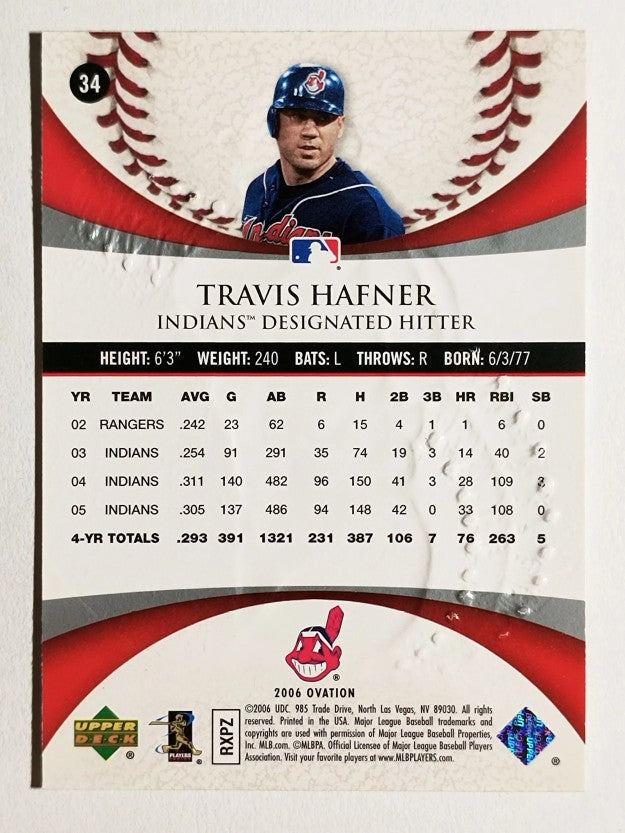 2006 Upper Deck Ovation #34 Travis Hafner