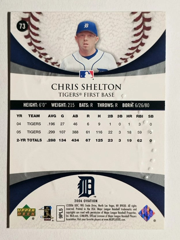 2006 Upper Deck Ovation #73 Chris Shelton