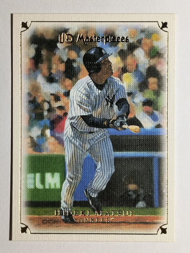 2007 UD Masterpieces #15 Hideki Matsui
