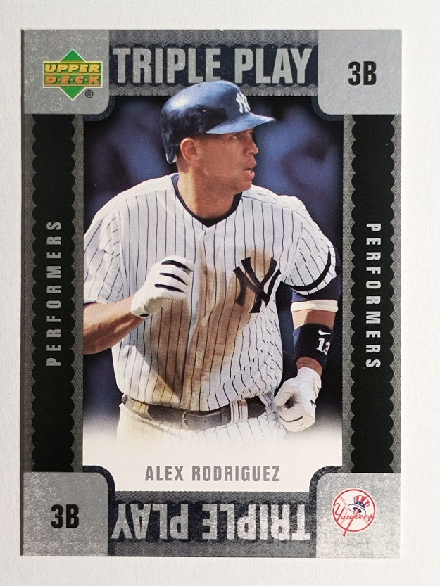 2007 Upper Deck Triple Play Performers #TPAR Alex Rodriguez