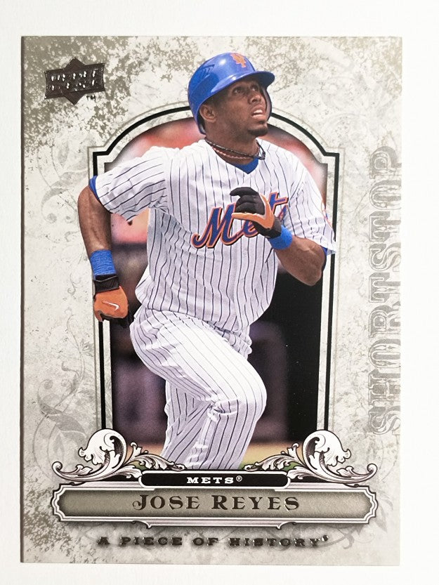 2008 UD A Piece of History #58 Jose Reyes